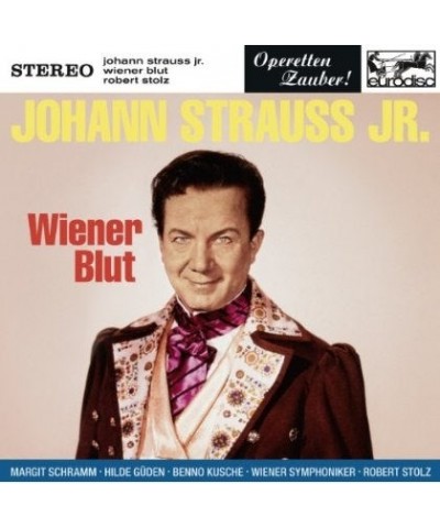 Robert Stolz JOHANN STRAUSS JR.: WIENER BLUT (EXCERP CD $9.85 CD