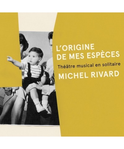 Michel Rivard L'ORIGINE DE MES ESPECES Vinyl Record $4.95 Vinyl