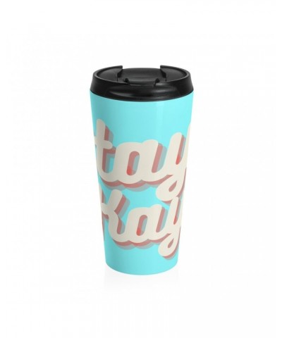 Eddie Island Stainless Steel Travel Mug - Stay Okay! $9.60 Drinkware