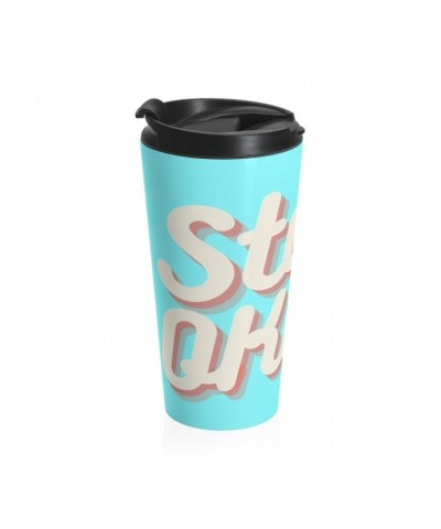 Eddie Island Stainless Steel Travel Mug - Stay Okay! $9.60 Drinkware