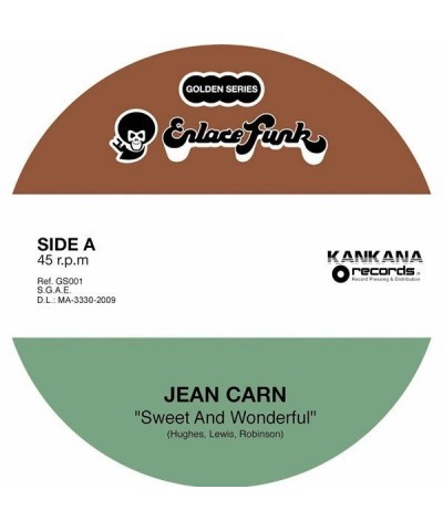 Jean Carn LP - Sweet And Wonderful (Vinyl) $9.63 Vinyl