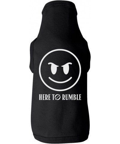 Zayde Wølf Rumble Smiley Face Doggie Tank $4.87 Shirts