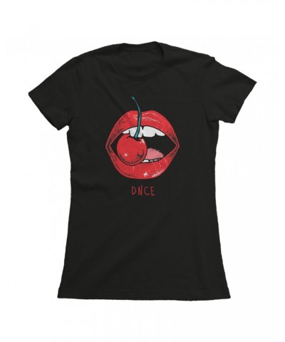 DNCE Cherry Mouth Juniors Tee $7.99 Shirts