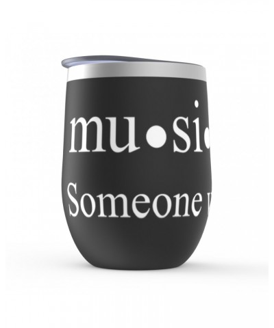 Music Life Wine Tumbler | Musician Definition Stemless Wine Tumbler $5.72 Drinkware