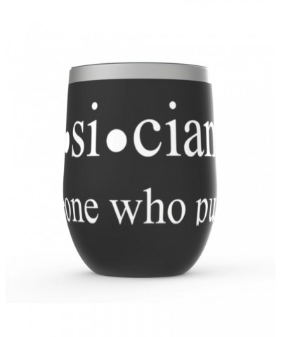 Music Life Wine Tumbler | Musician Definition Stemless Wine Tumbler $5.72 Drinkware