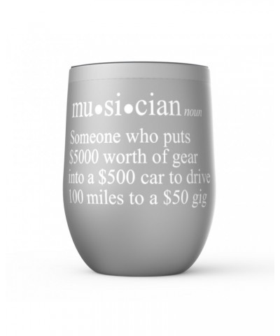 Music Life Wine Tumbler | Musician Definition Stemless Wine Tumbler $5.72 Drinkware