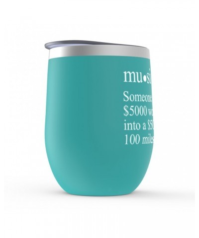 Music Life Wine Tumbler | Musician Definition Stemless Wine Tumbler $5.72 Drinkware