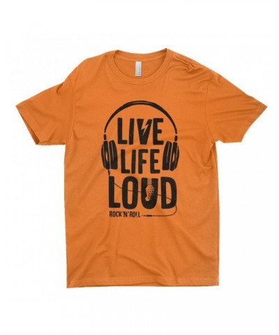 Music Life T-Shirt | Live Life Loud Shirt $8.09 Shirts