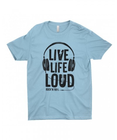 Music Life T-Shirt | Live Life Loud Shirt $8.09 Shirts