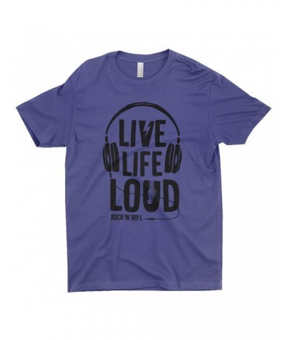 Music Life T-Shirt | Live Life Loud Shirt $8.09 Shirts