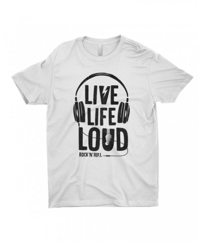 Music Life T-Shirt | Live Life Loud Shirt $8.09 Shirts