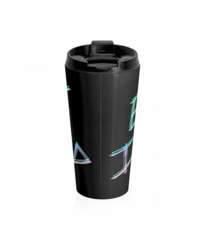 Eddie Island Stainless Steel Travel Mug - Logo $6.40 Drinkware