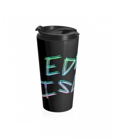 Eddie Island Stainless Steel Travel Mug - Logo $6.40 Drinkware