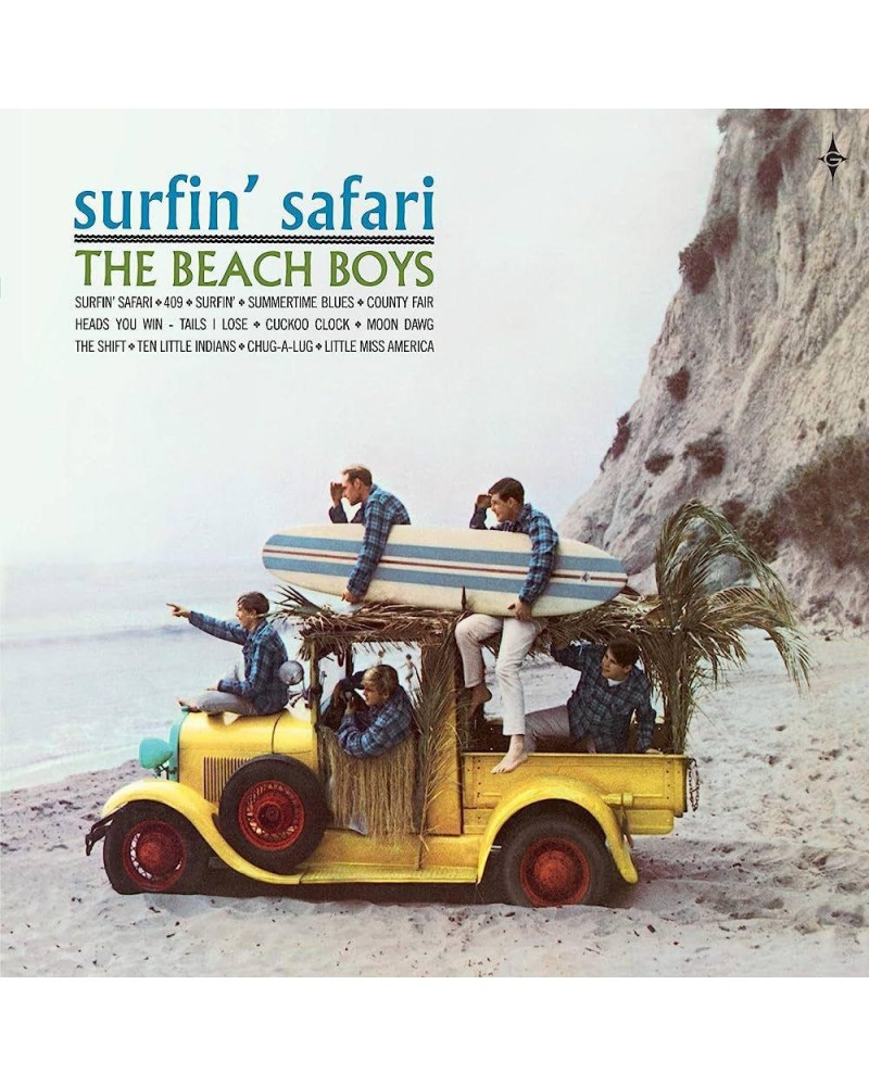 The Beach Boys Surfin' Safari (Clear) Vinyl Record $7.74 Vinyl