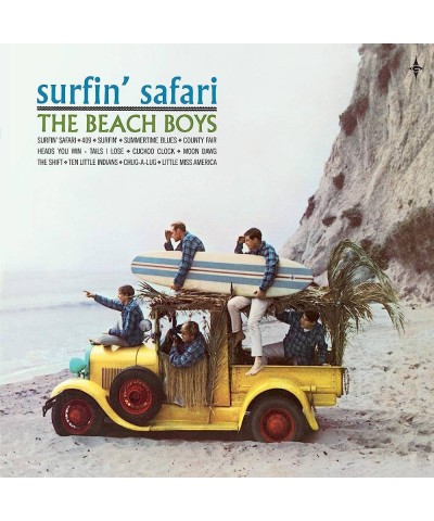 The Beach Boys Surfin' Safari (Clear) Vinyl Record $7.74 Vinyl