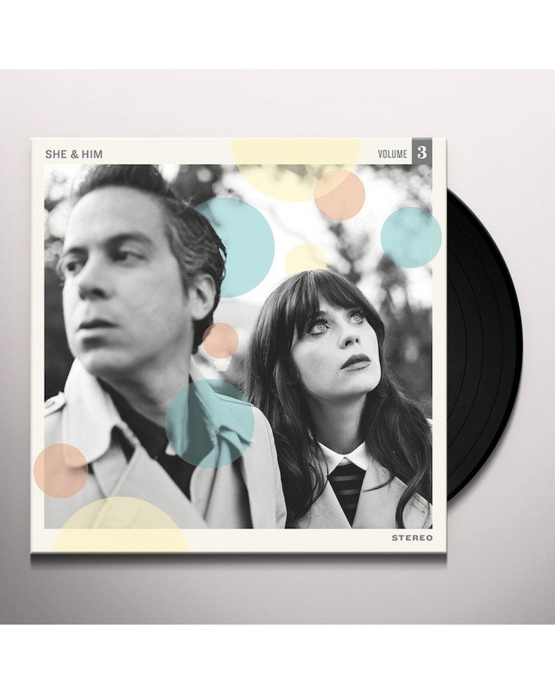 She & Him Volume Three Vinyl Record $3.79 Vinyl