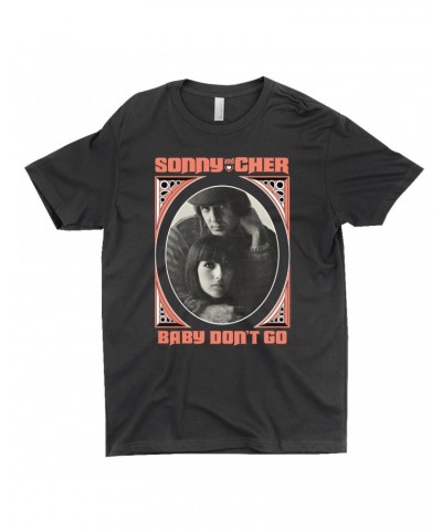 Sonny & Cher T-Shirt | Baby Don't Go Retro Frame Image Shirt $18.09 Shirts