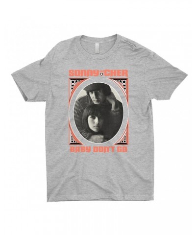 Sonny & Cher T-Shirt | Baby Don't Go Retro Frame Image Shirt $18.09 Shirts