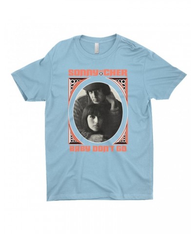 Sonny & Cher T-Shirt | Baby Don't Go Retro Frame Image Shirt $18.09 Shirts