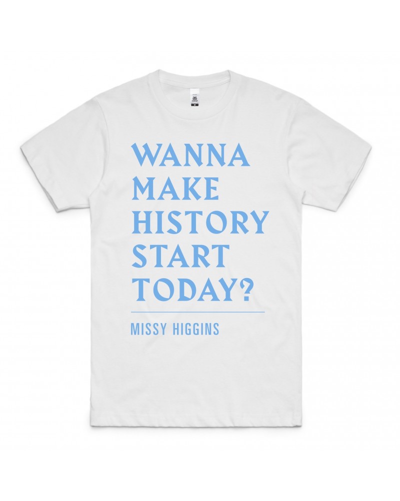 Missy Higgins Make History White Tee $9.99 Shirts