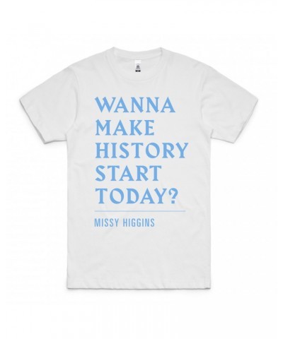 Missy Higgins Make History White Tee $9.99 Shirts