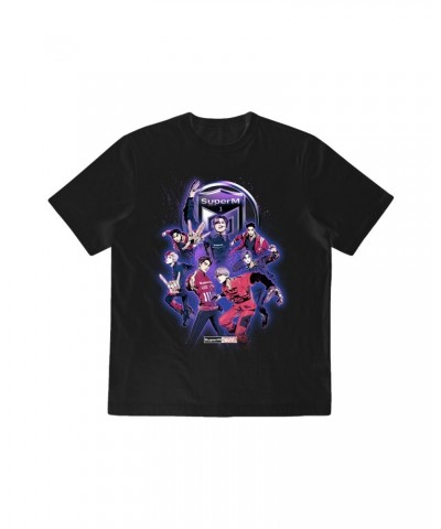 SuperM X MARVEL Comic Character Graphic T-Shirt $5.72 Shirts