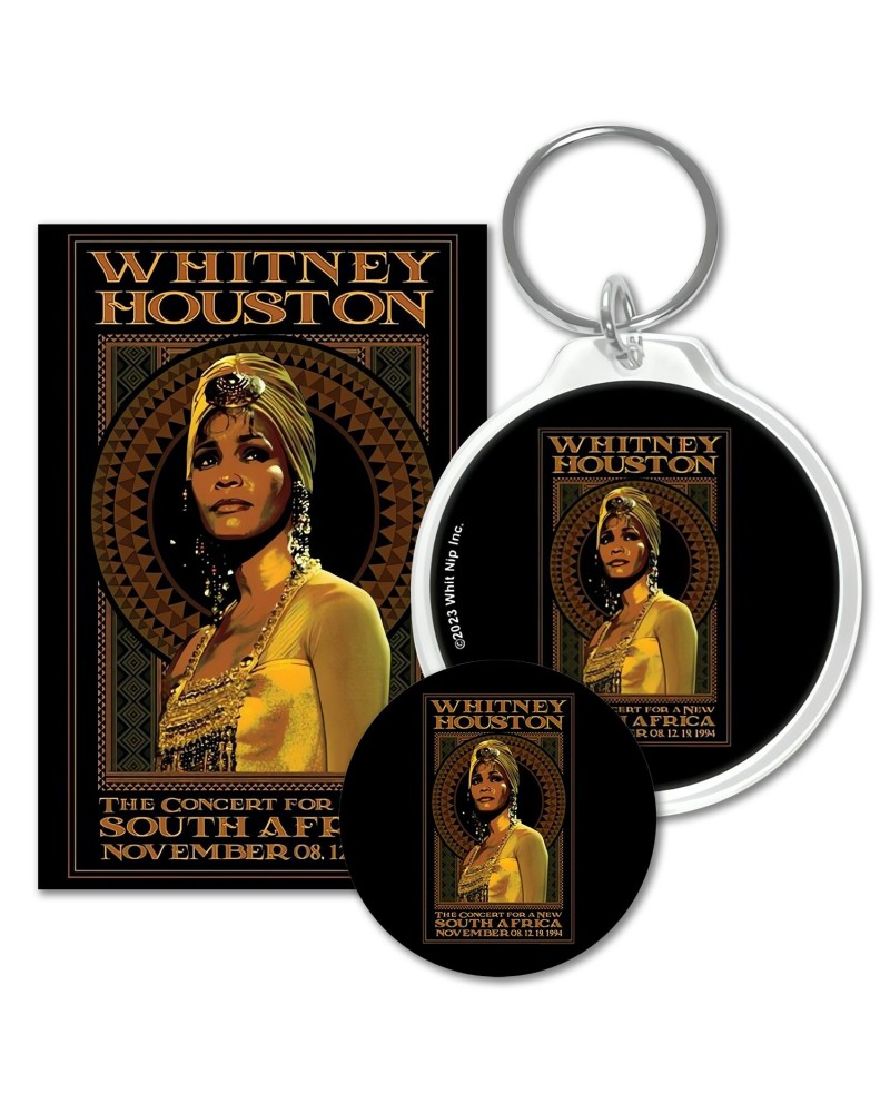 Whitney Houston Whitney South Africa Keychain Magnet Bundle Save $3 $35.09 Accessories