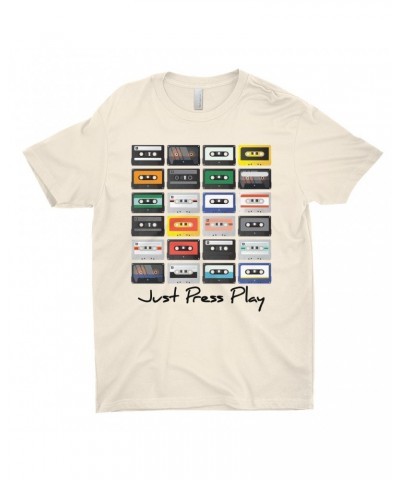 Music Life T-Shirt | Just Press Play Shirt $11.17 Shirts