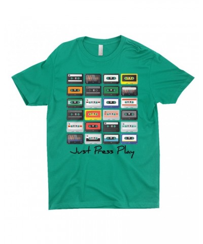 Music Life T-Shirt | Just Press Play Shirt $11.17 Shirts