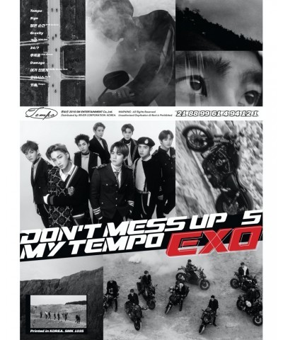 EXO THE 5TH ALBUM 'DON'T MESS UP MY (ALLEGRO VER.) CD $13.64 CD