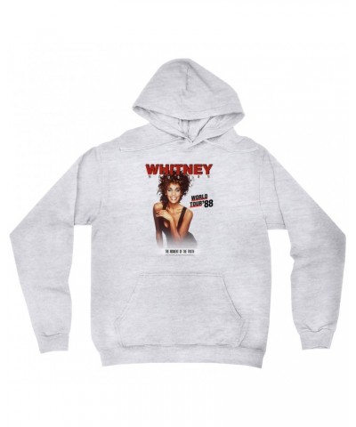 Whitney Houston Hoodie | 1988 World Tour Poster Image Hoodie $8.73 Sweatshirts