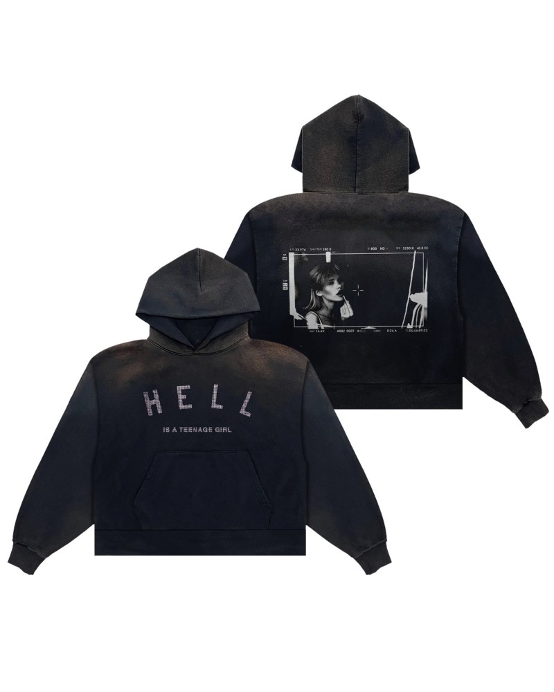 Nessa Barrett Hell Is A Teenage Girl Hoodie $17.74 Sweatshirts