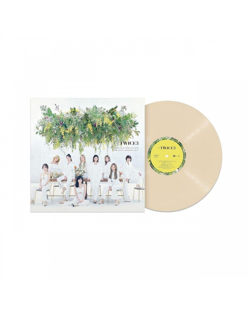 TWICE TWICE3 (Beige) Vinyl Record $17.79 Vinyl