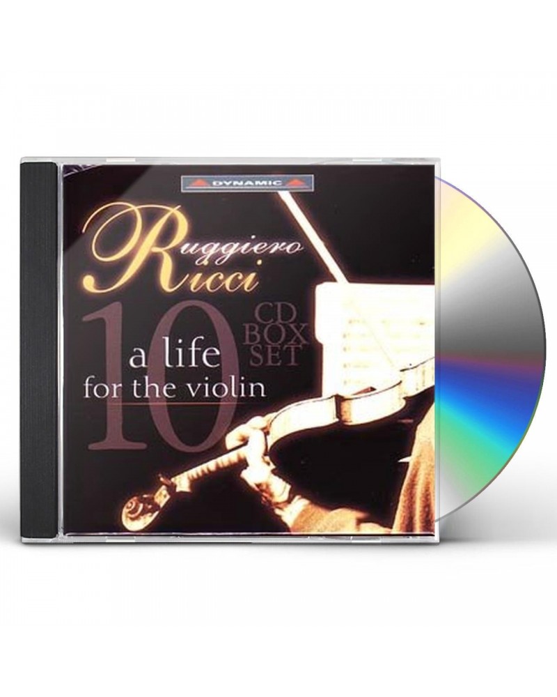 Ruggiero Ricci LIFE FOR THE VIOLIN CD $9.23 CD