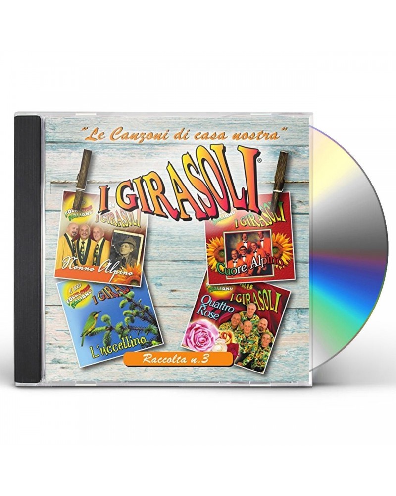 Girasoli LE CANZONI DI CASA NOSTRA - RACCOLTA N. 3 CD $5.28 CD