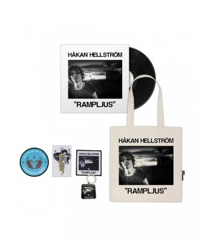 Håkan Hellström "Rampljus" Del 1 Paket - Vinyl + Tygpåse + 3 x Tygmärken + Nyckelring $19.31 Vinyl