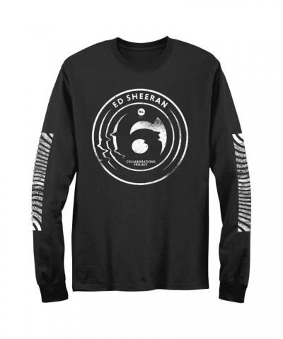 Ed Sheeran No.6 Collaborations Project Pop Up Glitch Black Long Sleeve $7.99 Shirts