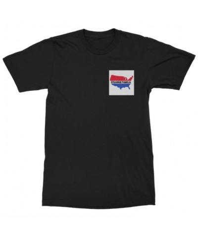 Strange Familia USA T-Shirt - Black $9.63 Shirts