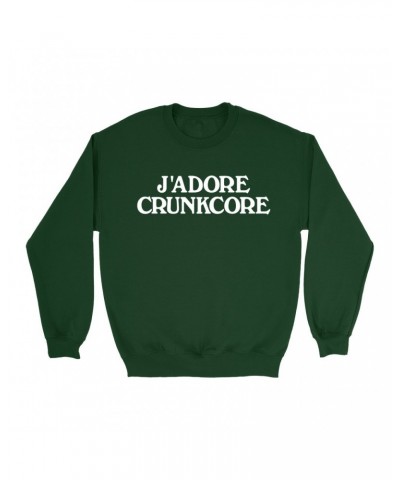 Music Life Sweatshirt | J'Adore Crunkcore Sweatshirt $5.61 Sweatshirts