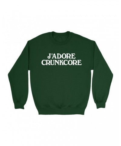 Music Life Sweatshirt | J'Adore Crunkcore Sweatshirt $5.61 Sweatshirts