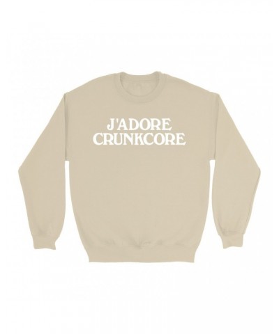 Music Life Sweatshirt | J'Adore Crunkcore Sweatshirt $5.61 Sweatshirts