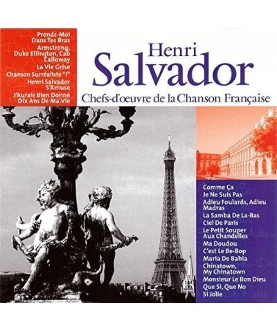 Henri Salvador CHEFS-D'OEUVRE DE LA CHANSON FRANCAISE CD $23.92 CD