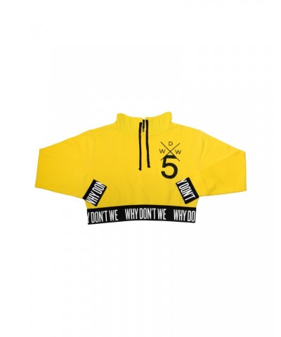 Why Don't We Crop Top Hoodie (Yellow) $11.79 Sweatshirts