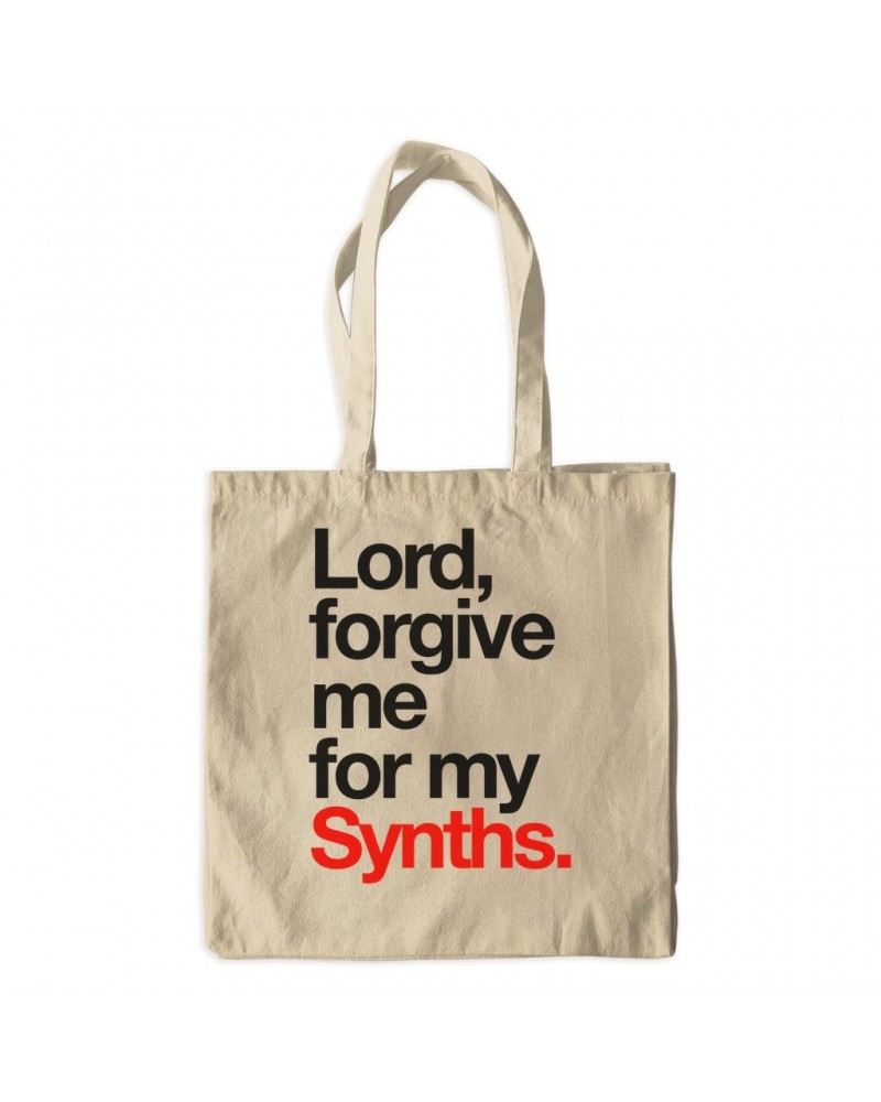 Music Life Canvas Tote Bag | Forgive Me For My Synths Canvas Tote $9.35 Bags